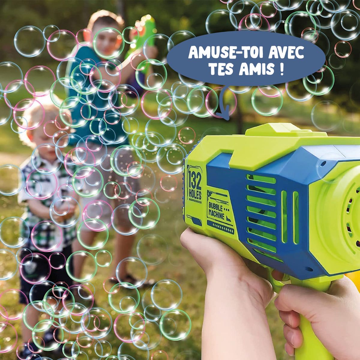 Bazooka Bubble Vert - Machine à Bulles de Savon – ORIGINAL CUP