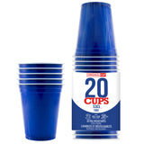 20 Vasos Azules 53cl